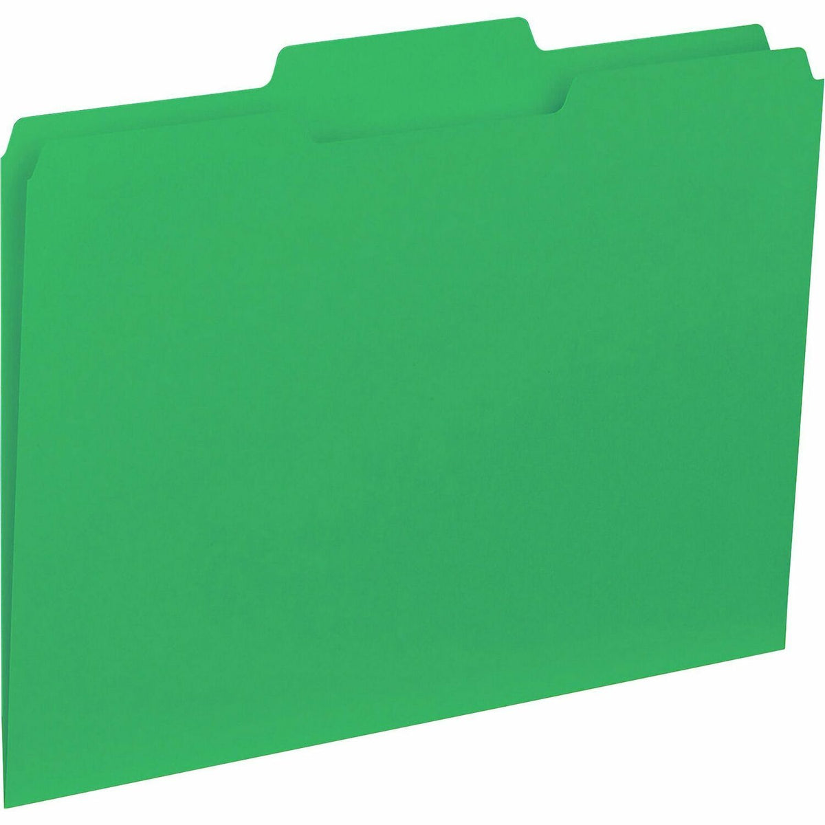 Business Source 1/3 Tab Cut Letter Recycled Top Tab File Folder (BSN43563)