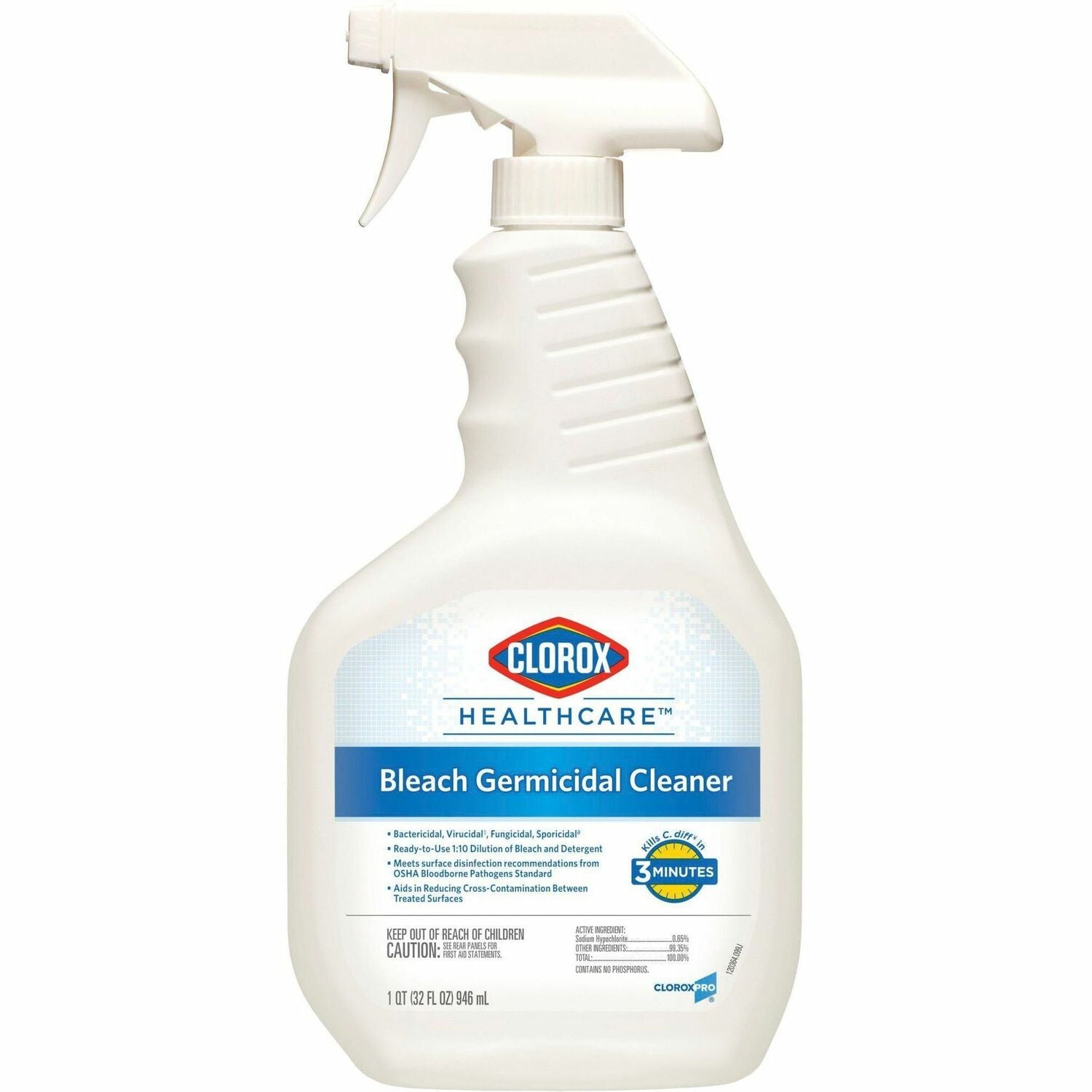 Clorox Healthcare Bleach Germicidal Cleaner (CLO68970EA)