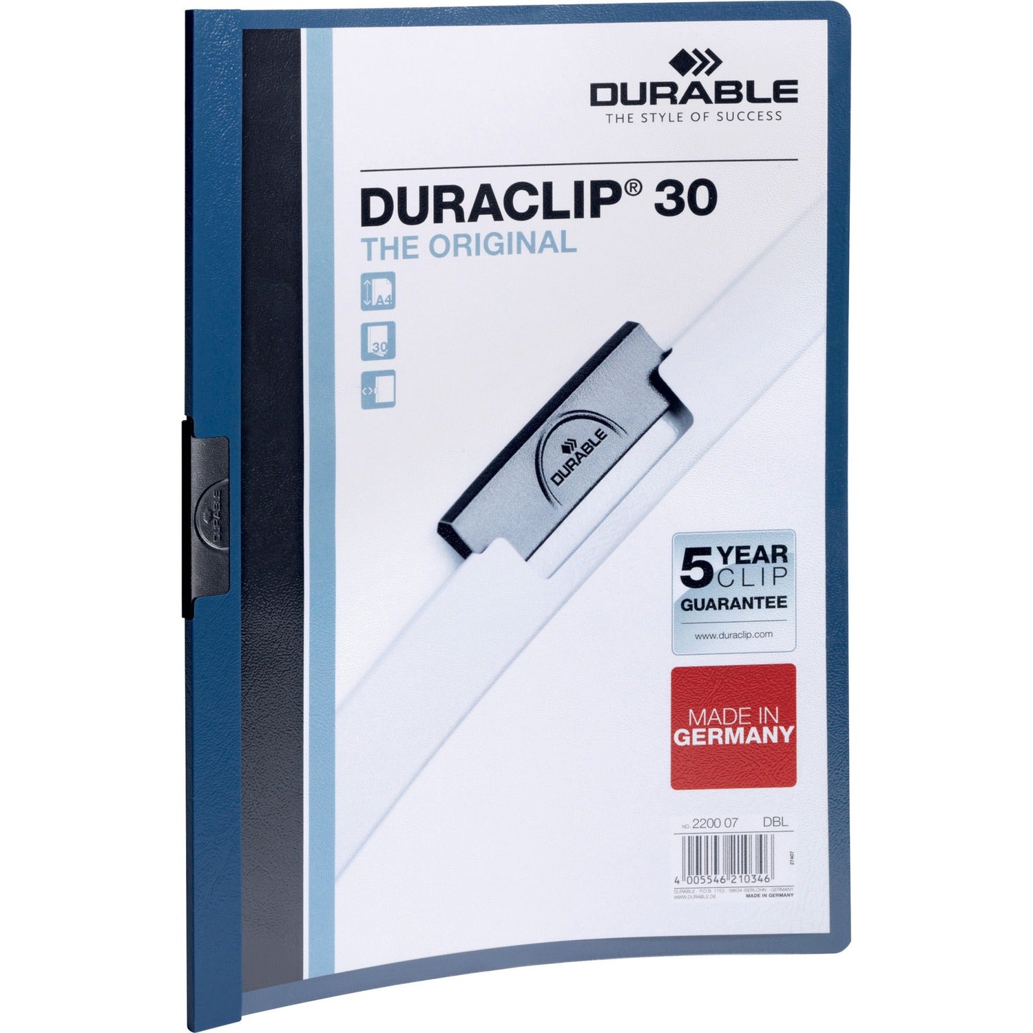 Durable DURACLIP Report Cover (DBL220307)