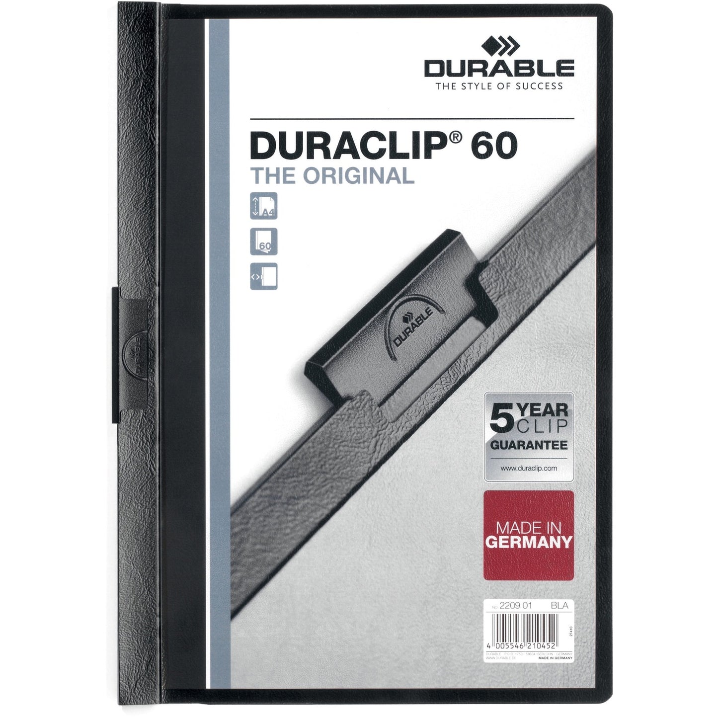 Durable DURACLIP Report Cover (DBL221401)