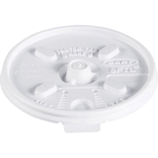 Dart Lids for Foam Cups and Containers (DCC8FTL)