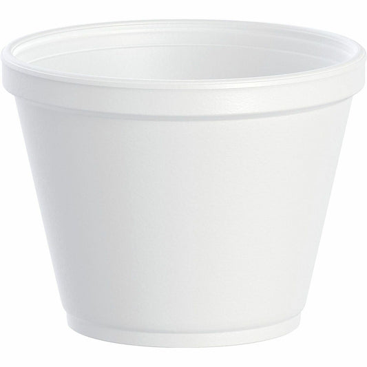 Dart 12 oz EPS Foam Container - White (DCC12SJ20)