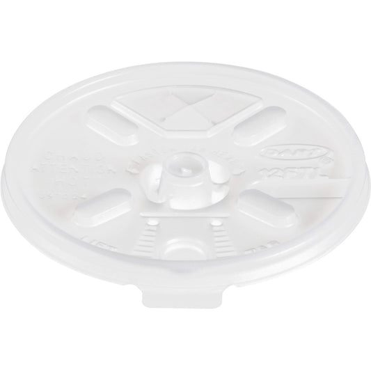 Dart Lift-n-Lock Coffee Cup Clear Lids (DCC12FTLS)