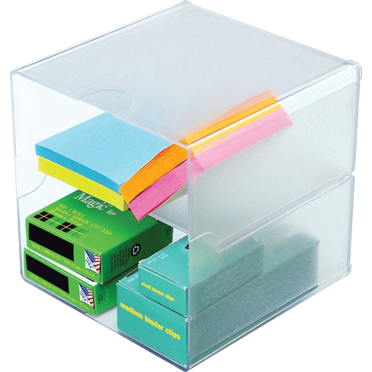 deflecto Stackable Cube Organizer (DEF350701)