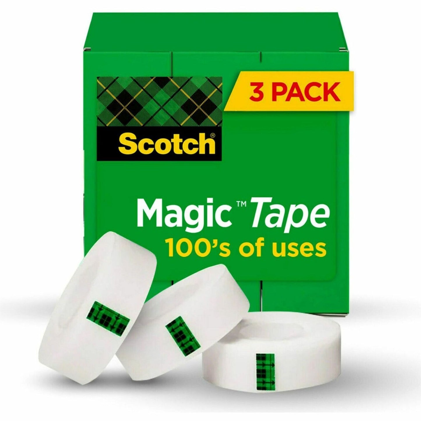 Scotch 3/4"W Magic Tape (MMM810K3)