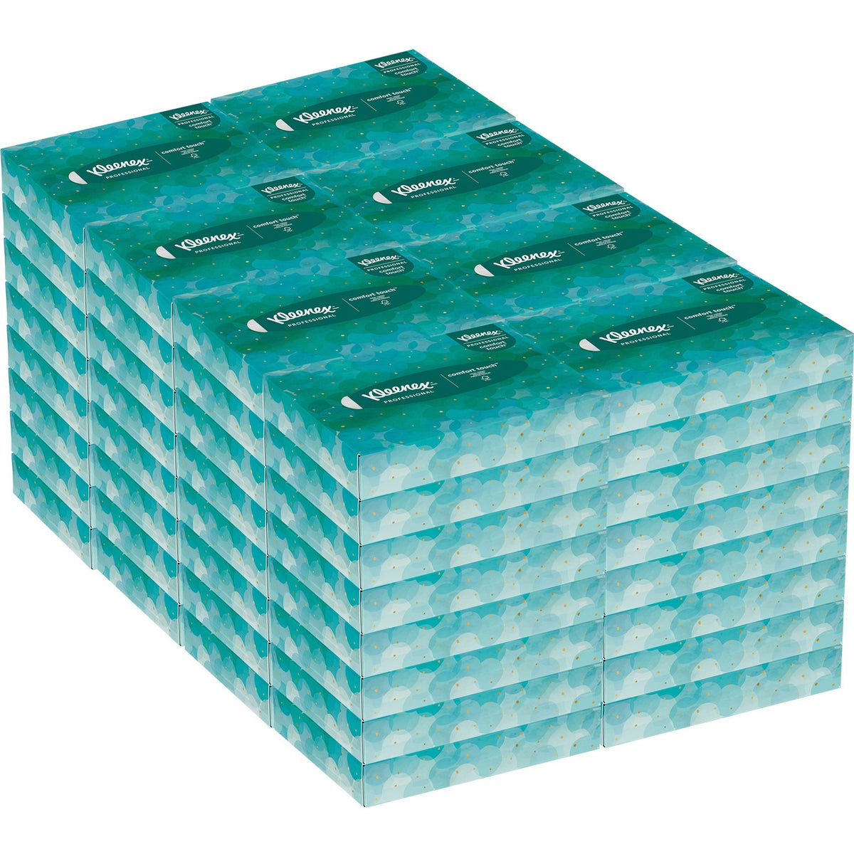 Kleenex Professional Facial Tissue in Flat Tissue Boxes (KCC21195)