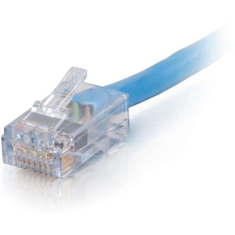 C2G 10ft Cat6 Non-booted Pln Cbl-blu (15281)