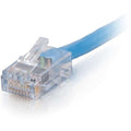 C2G 75ft Cat6 Non-booted Pln Cbl-blu (15288)