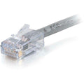 C2G 50ft Cat6 Non-booted Pln Cbl-gry (15274)