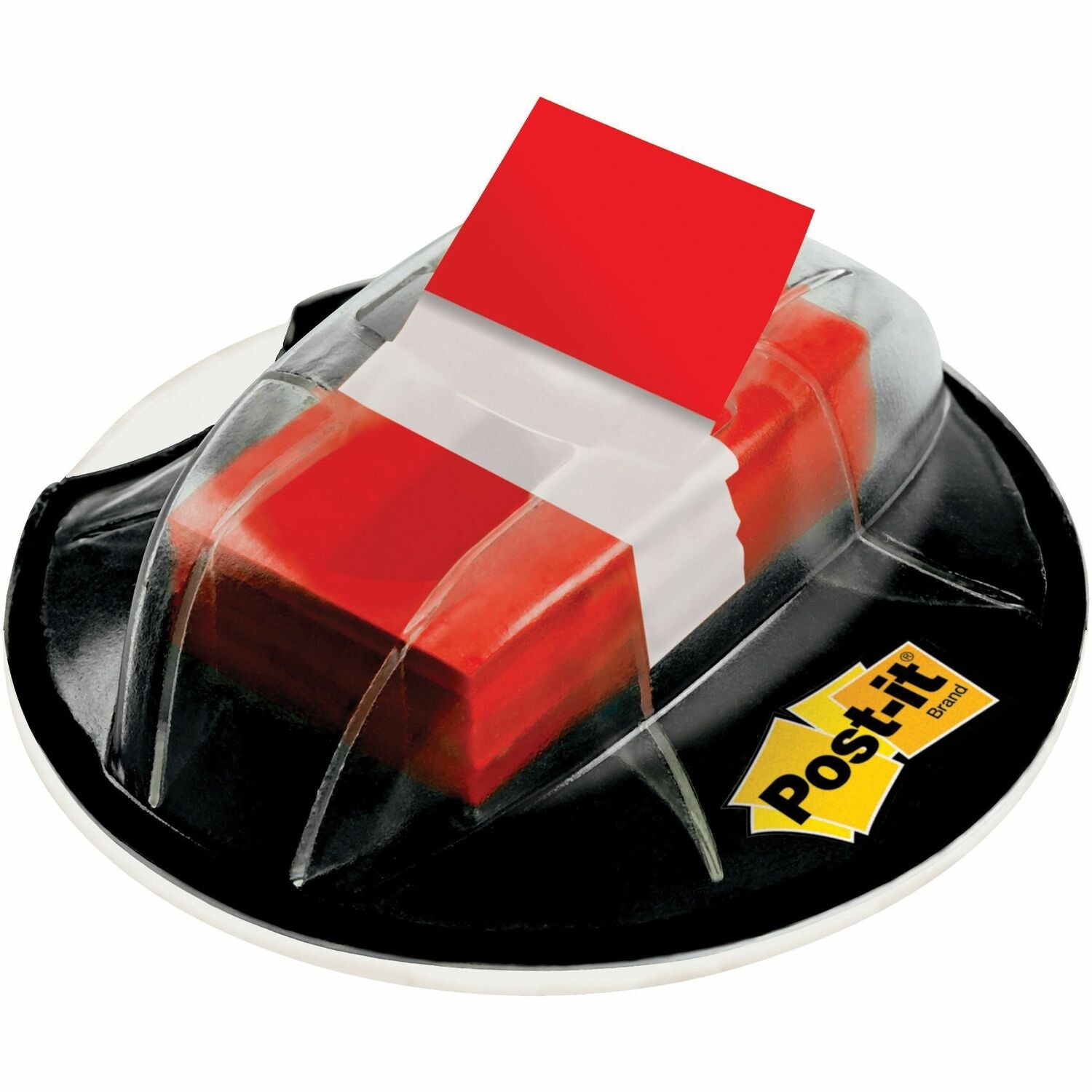 Post-it Flags in Desk Grip Dispenser (MMM680HVRD)