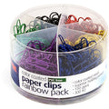 Officemate Coated Paper Clips, 450/Pack (OIC97227)