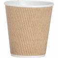 Genuine Joe 10 oz Rippled Hot Cups (GJO11256)