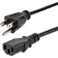 StarTech 12ft Power Cord, Nema 5-15p To C13 Cable (PXT10112)