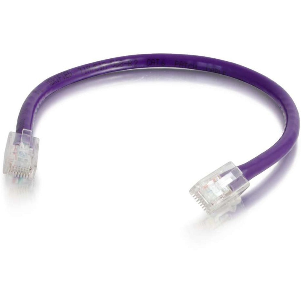 C2G 1ft Cat6 Non-booted Utp Cbl-pur (04211)