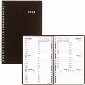 Brownline DuraFlex Weekly Appointment Book (REDCB75VBLK)