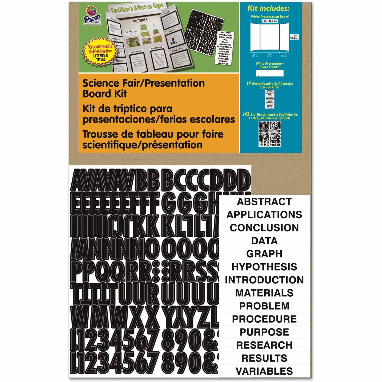 Pacon Science Fair Presentation Board (PAC3793)