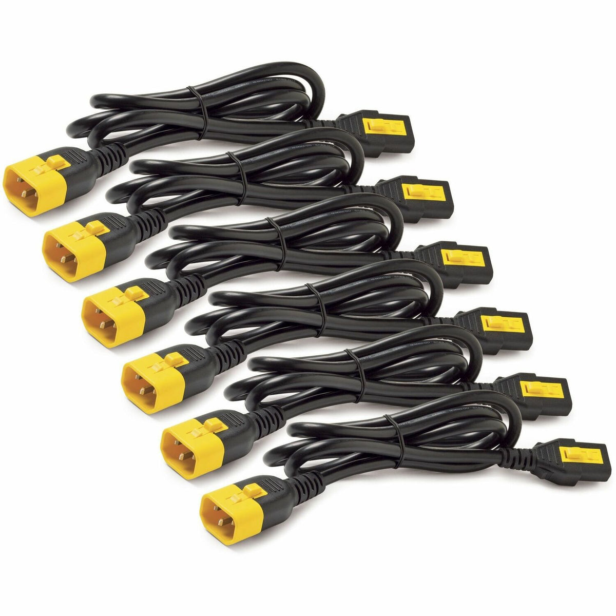 APC Power Cord Kit(6 Ea) Locking, C13 To C14 (AP8702SNA)