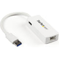 StarTech Gigabit Usb 3.0 Nic W/ Usb Port (USB31000SPTW)