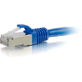 C2G 12ft Cat6 Snagless Stp Cbl-blu (00801)