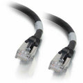 C2G 1ft Cat6 Snagless Stp Cbl-blk (00808)