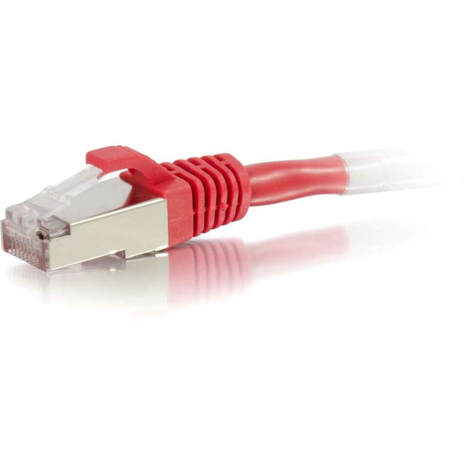 C2G 8ft Cat6 Snagless Stp Cbl-red (00849)