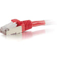 C2G 14ft Cat6 Snagless Stp Cbl-red (00853)