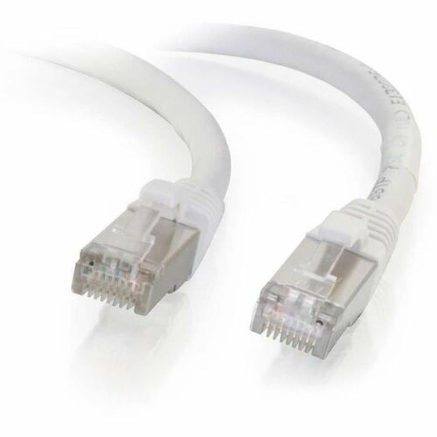 C2G 9ft Cat6 Snagless Stp Cbl-wht (00922)