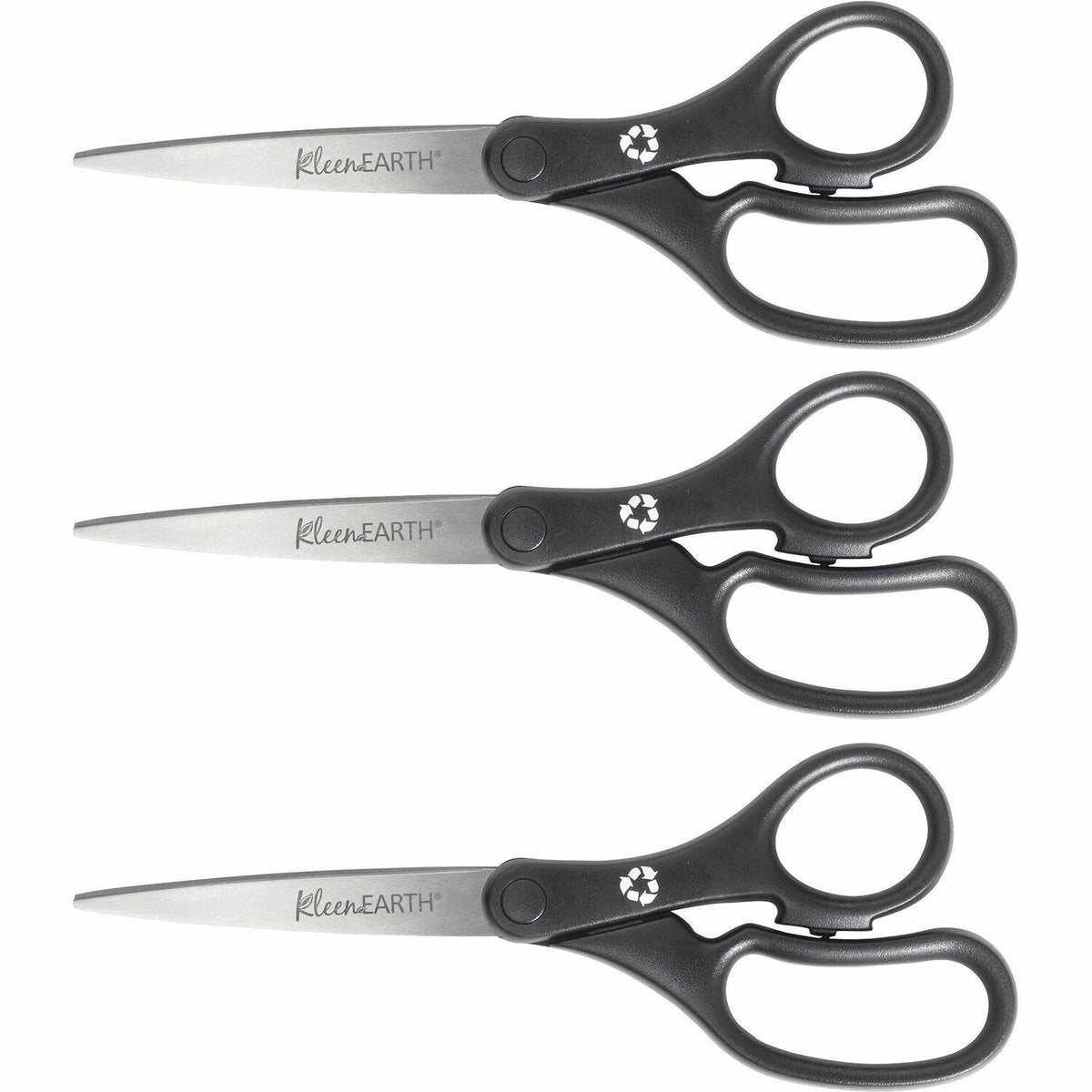 Westcott KleenEarth 8" Basic Recycled Straight Scissors (ACM15585)