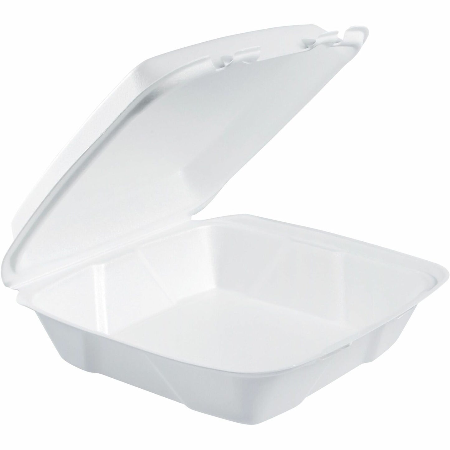 Dart Large 1-Compartment Carryout Foam Trays (DCC90HT1R)