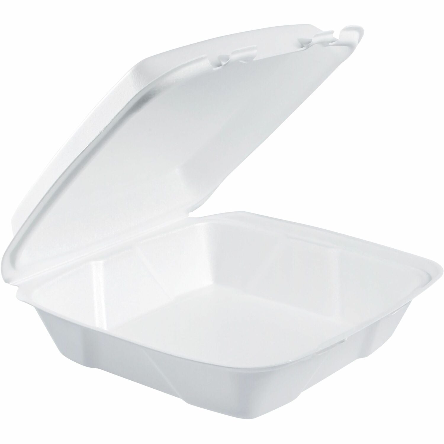 Dart Large 1-Compartment Carryout Foam Trays (DCC90HT1R)