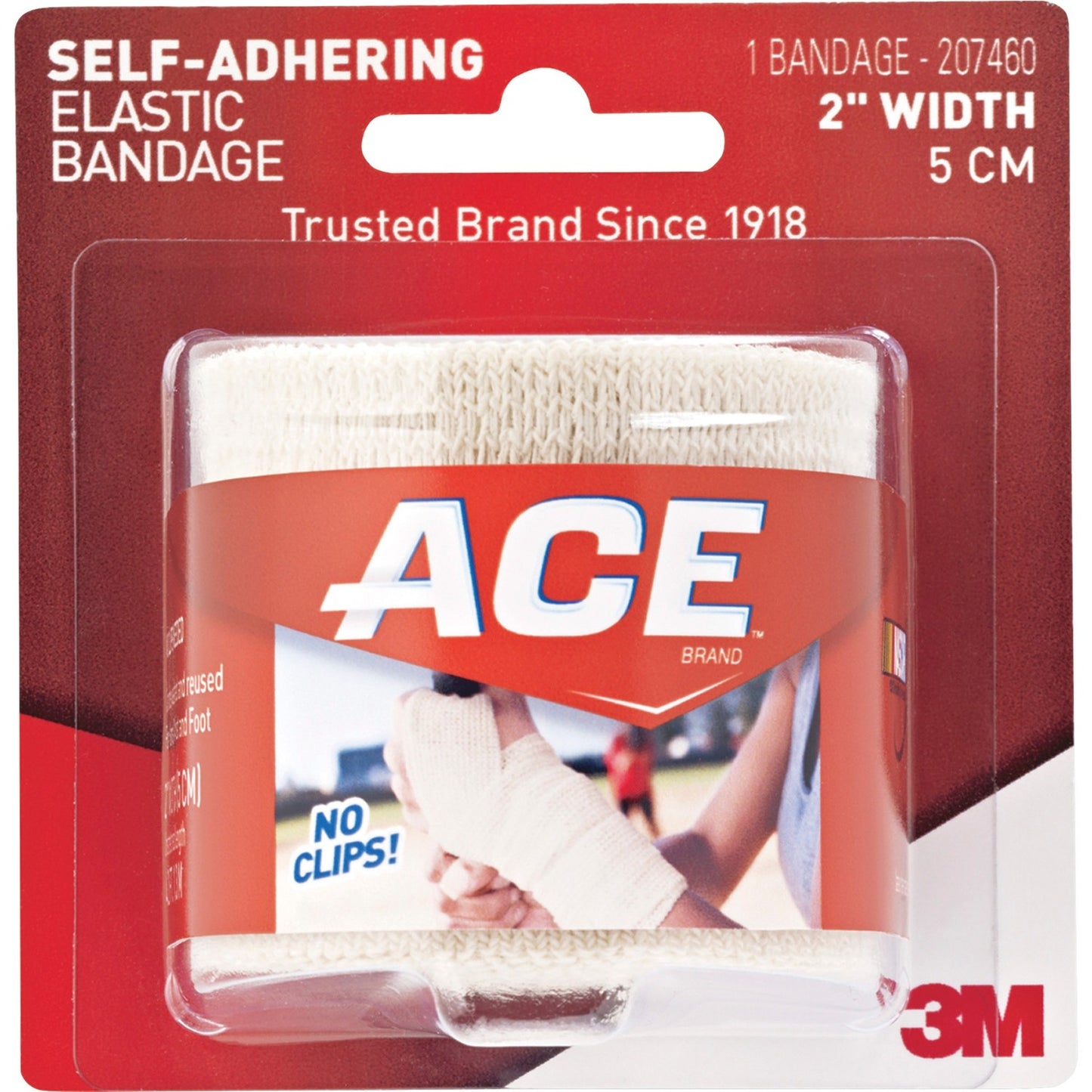 ACE Self-adhering Square Elastic Bandage (MMM207460)