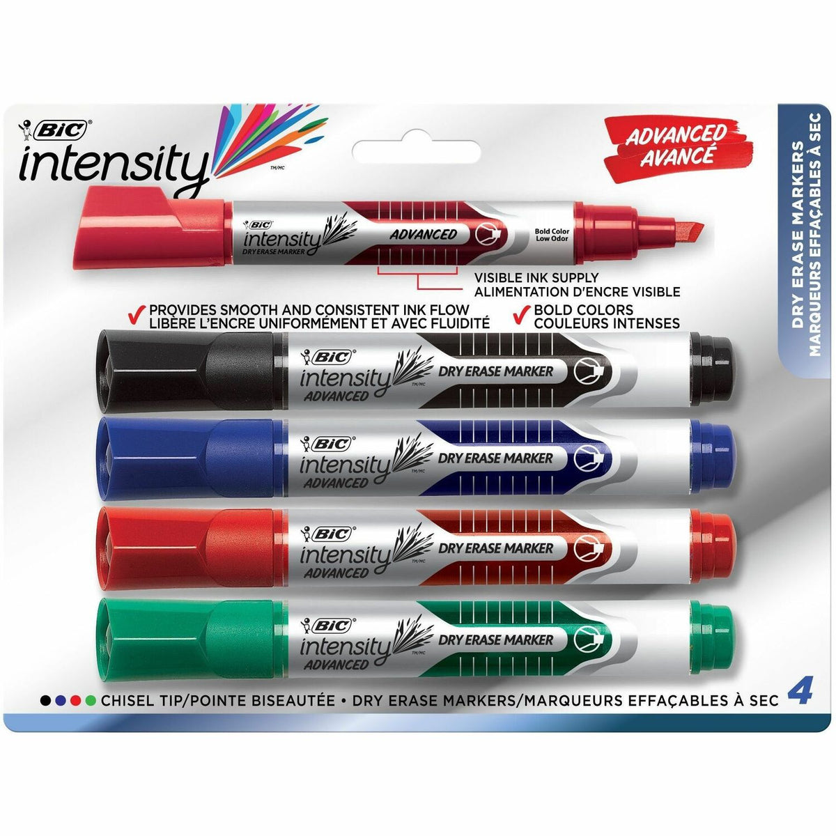 BIC Intensity Dry Erase Marker (BICGELITP41AST)