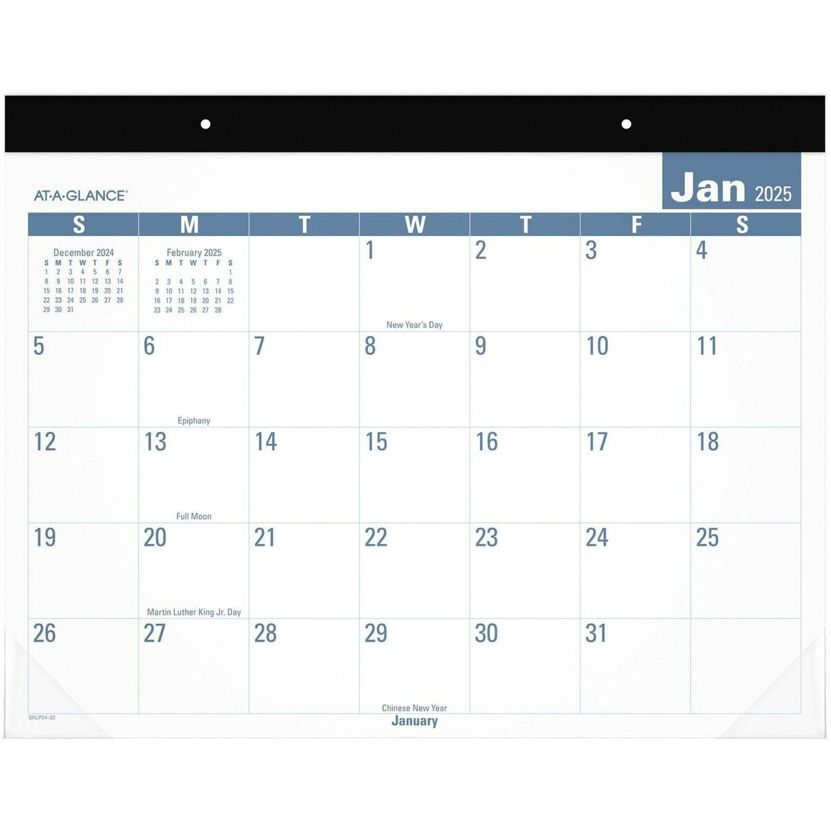 AT-A-GLANCE Easy to Read Desk Pad (AAGSKLP2432)