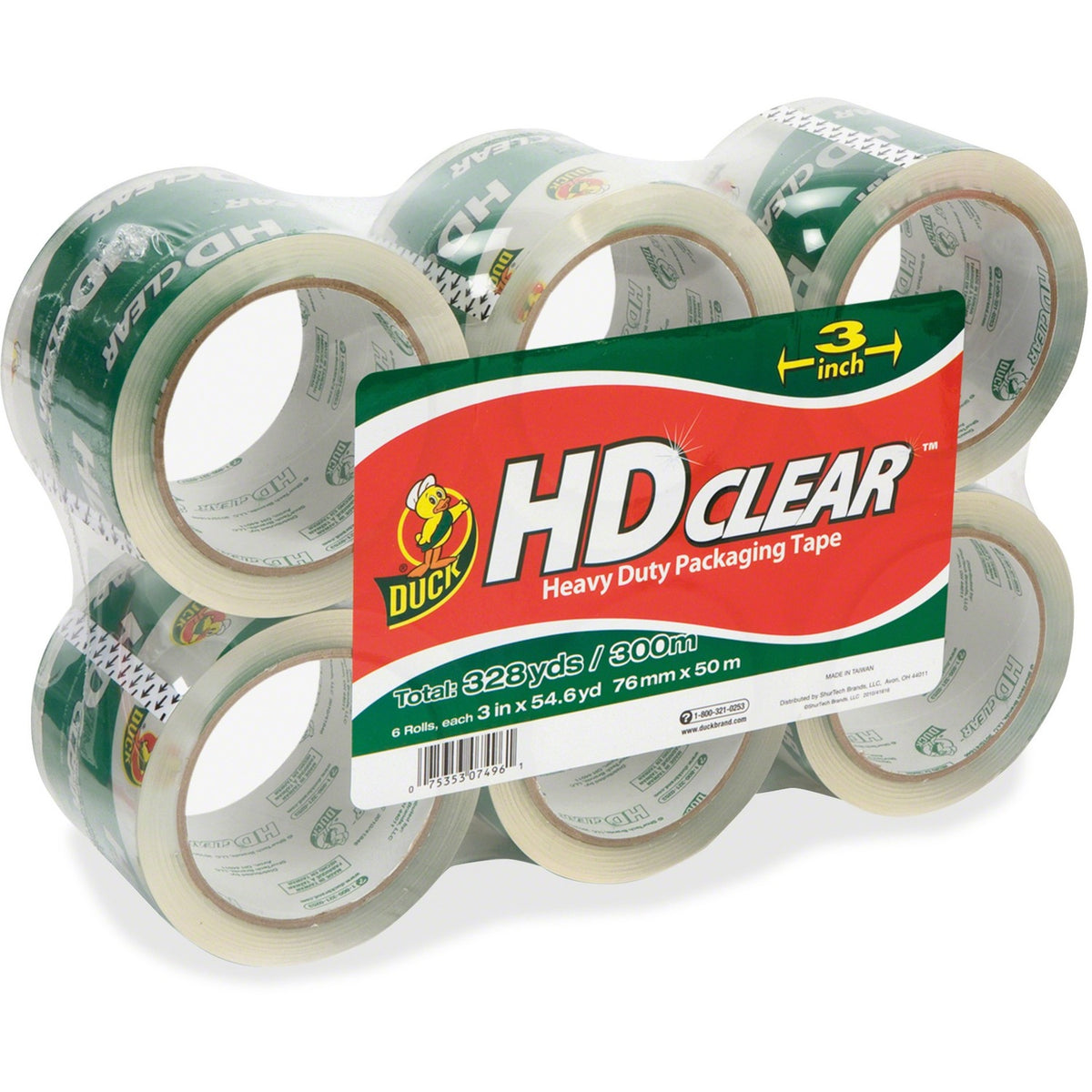 Shurtech HD Clear Packaging Tape (DUC307352)