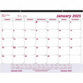 Brownline Vinyl Strip Monthly Desk Pad (REDC1731V)