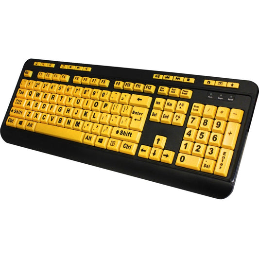Adesso Easyview 4x Large Print Desktop Usb Keyb (AKB132UY)