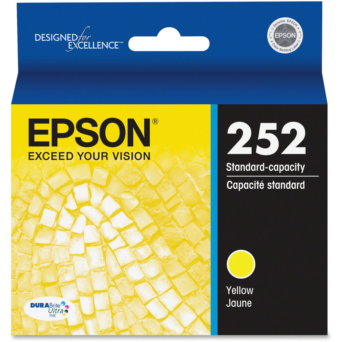 Epson DURABrite Ultra T252420 Original Standard Yield Inkjet Ink Cartridge - Yellow - 1 Each (EPST252420S)