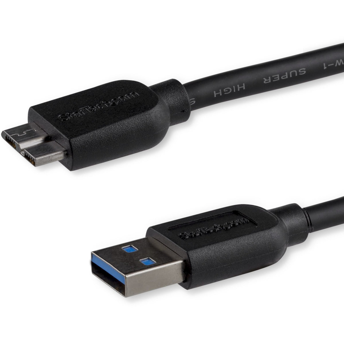 StarTech 0.5m 20in Slim Usb 3.0 Micro B Cable (USB3AUB50CMS)