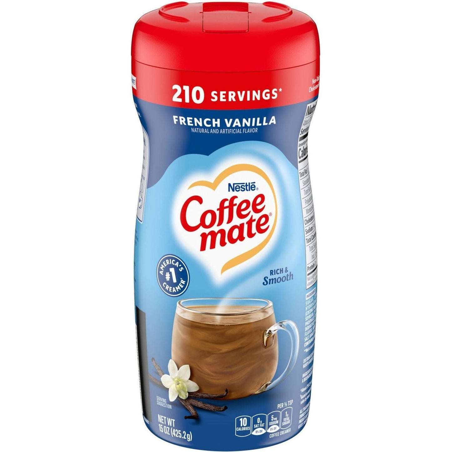Coffee-mate Coffee-mate French Vanilla Powdered Creamer Canister - Gluten-Free (NES35775)