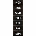 MasterVision Magnetic Weekday Calendar Characters (BVCFM1007)
