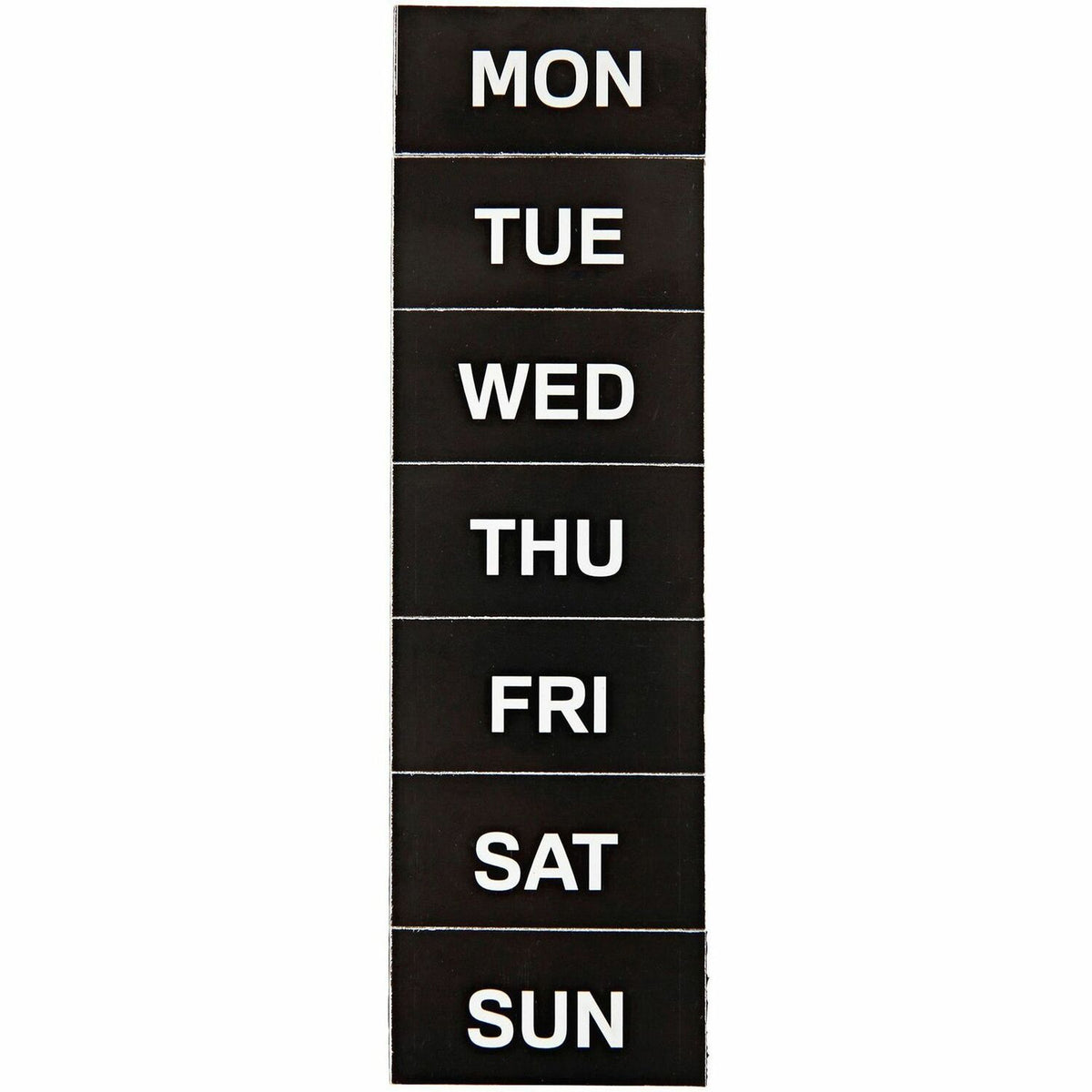 MasterVision Magnetic Weekday Calendar Characters (BVCFM1007)