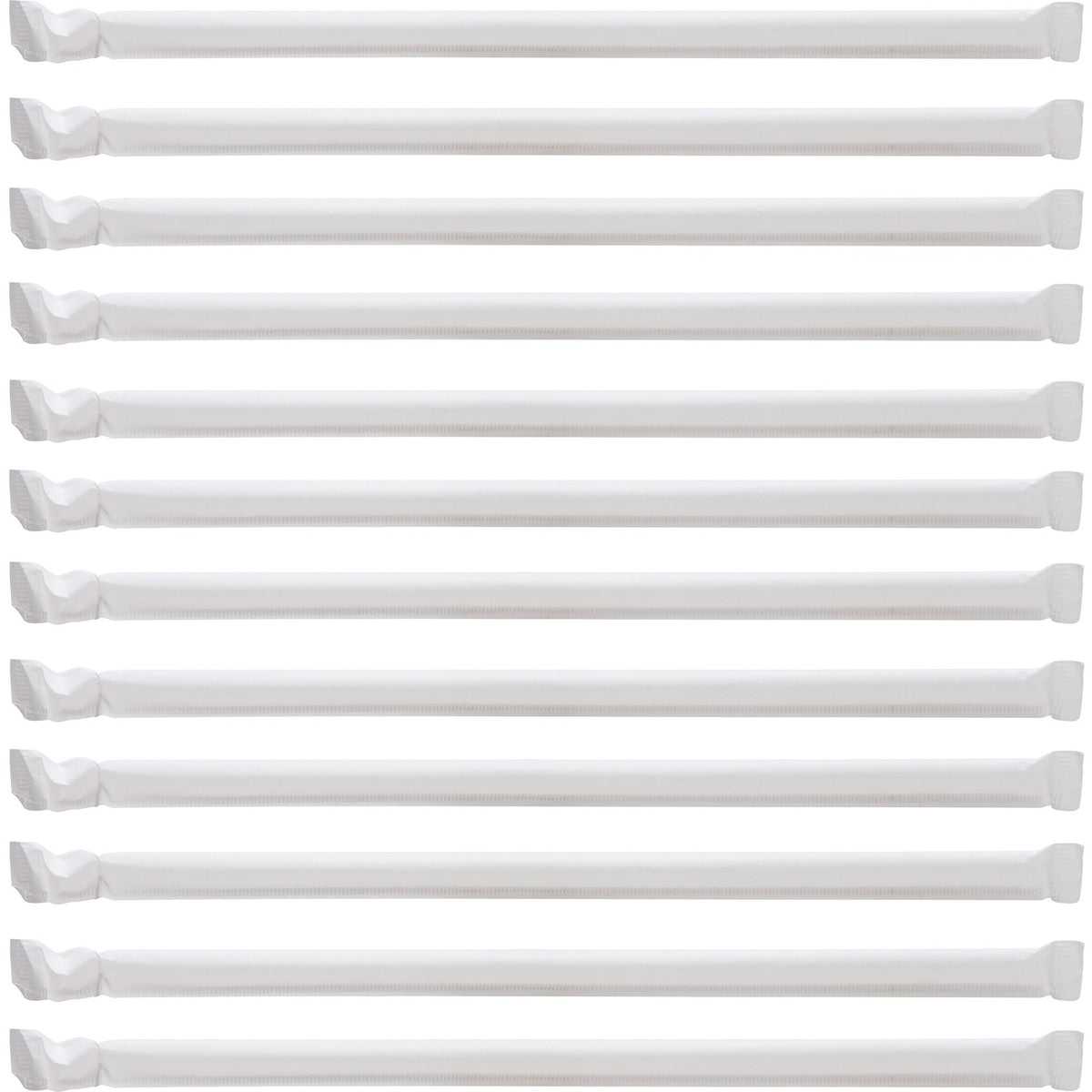 Genuine Joe Jumbo Translucent Straight Straws (GJO58925CT)