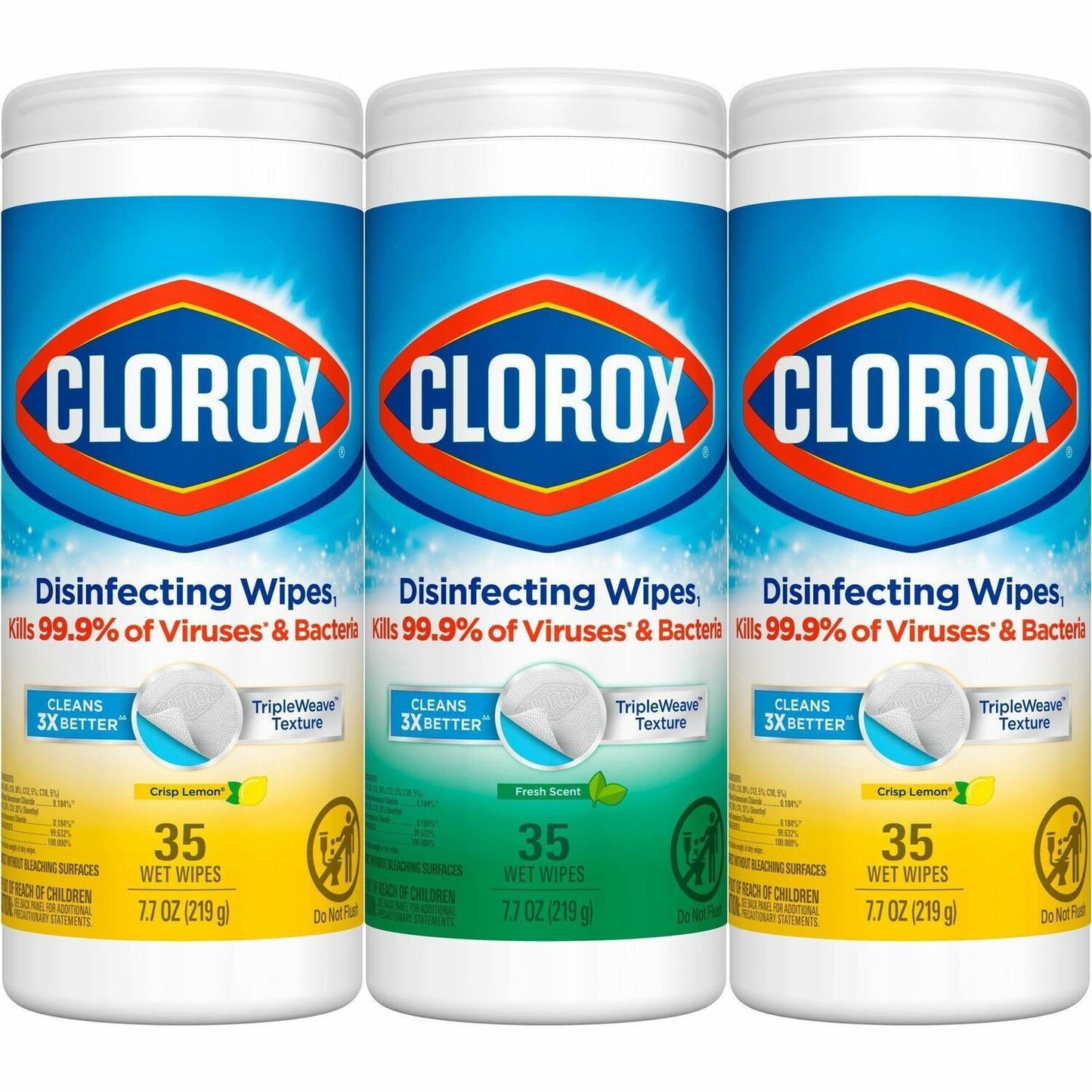 Clorox Disinfecting Cleaning Wipes Value Pack (CLO30112CT)