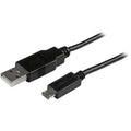 StarTech 1 Ft Slim Micro Usb Phone Charger Cable (USBAUB1BK)