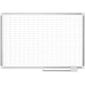 MasterVision 2" Grid Magnetic Gold Ultra Board Kit (BVCMA0392830A)