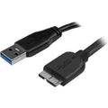 StarTech 15cm 6in Slim Usb 3.0 Micro B Cable (USB3AUB15CMS)