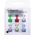MasterVision Planning Board Magnetic Push Pins (BVCIM356601)
