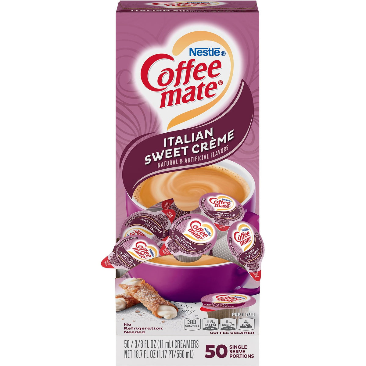 Coffee-mate Coffee-mate Italian Sweet Creme Liquid Creamer Singles (NES84652)