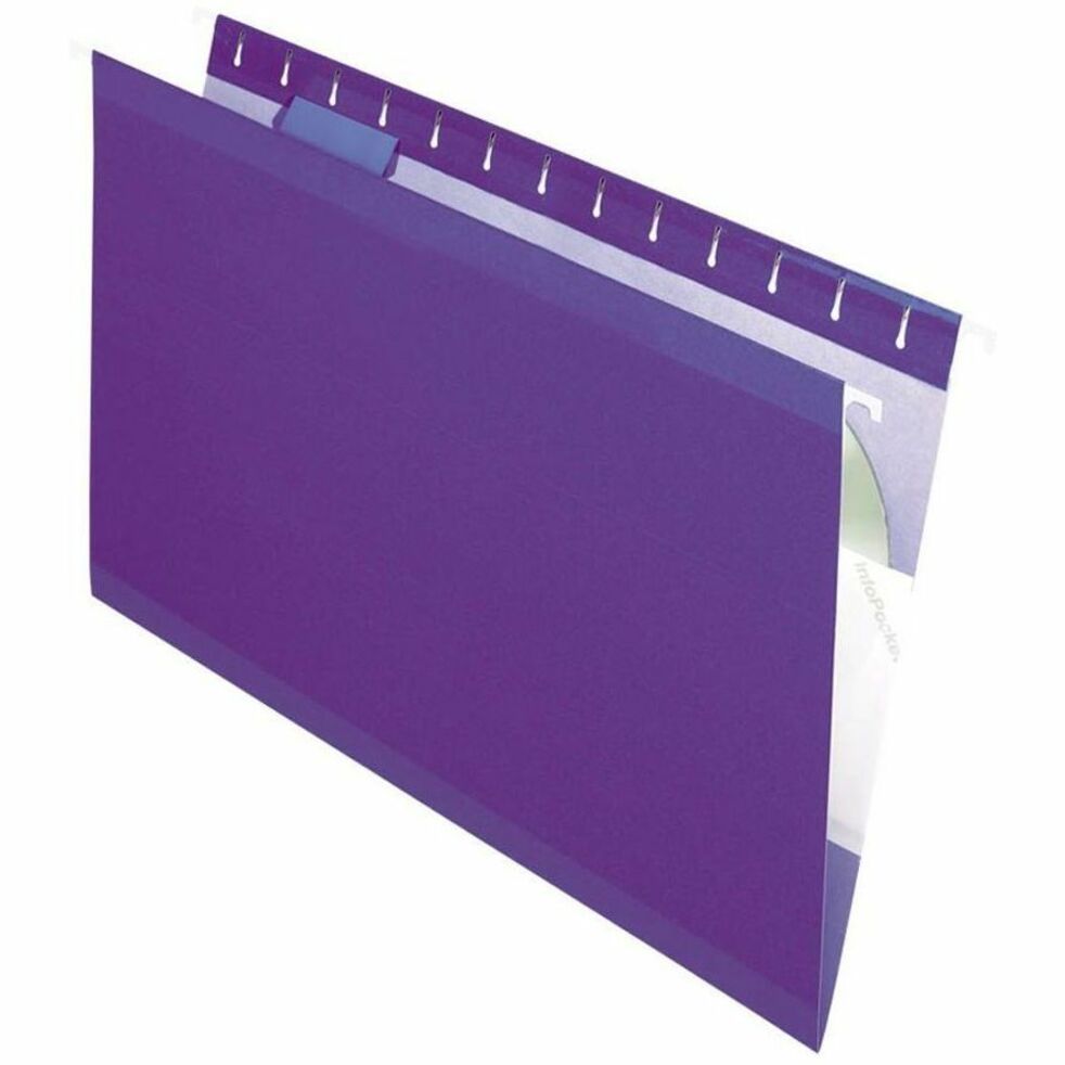 Pendaflex 1/5 Tab Cut Legal Recycled Hanging Folder (PFX415315VIO)