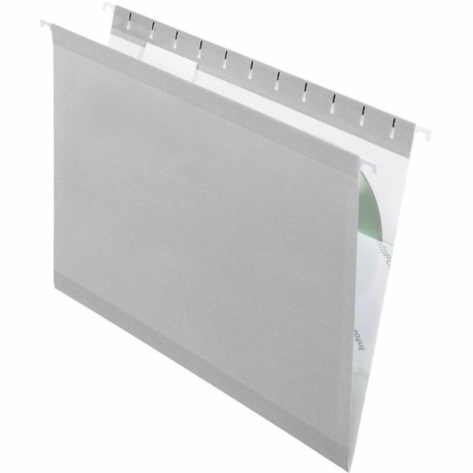 Pendaflex 1/5 Tab Cut Letter Recycled Hanging Folder (PFX415215GRA)